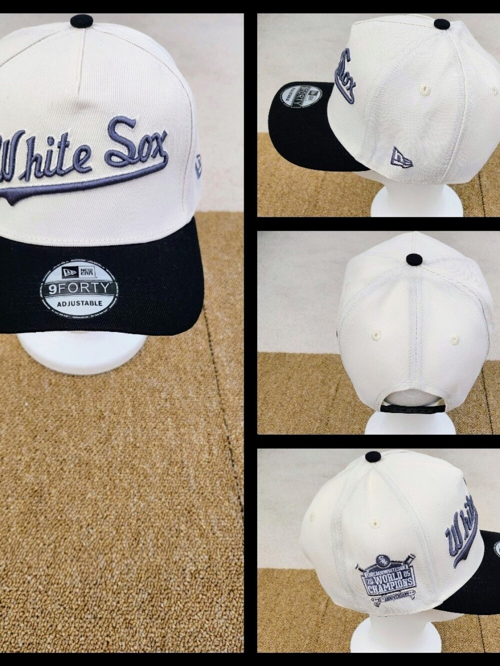 CHICAGO WHITE SOX MLB BASEBALL SNAPBACK HAT.